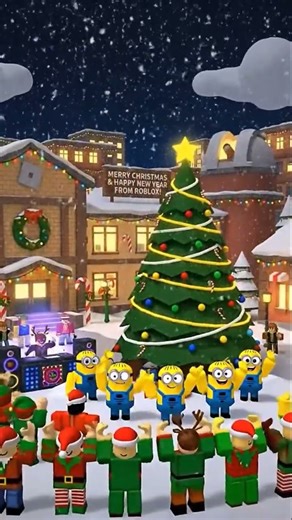 MINIONS ROBLOX 💔💔💔 #roblox #funny #robloxedit #like #dance #minions #christmas