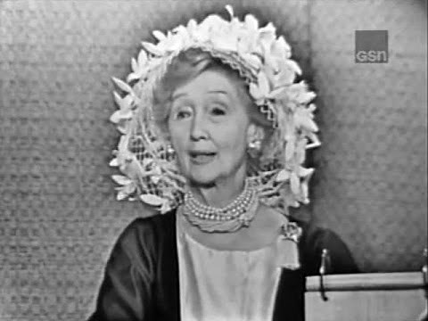 What's My Line? - Hedda Hopper; Dennis Weaver [panel] (Apr 22, 1962)