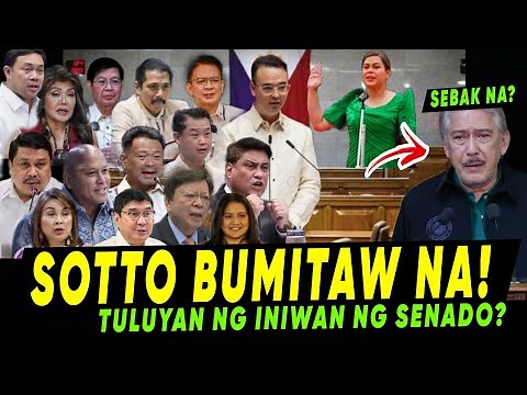 BIG GOODNEWS! BUMALEKTAD LAHAT sa SENAD0 KUDETA si SOTTO T1NAN1NGAN NA? IMPEACHMENT DINA MATUTULOY?