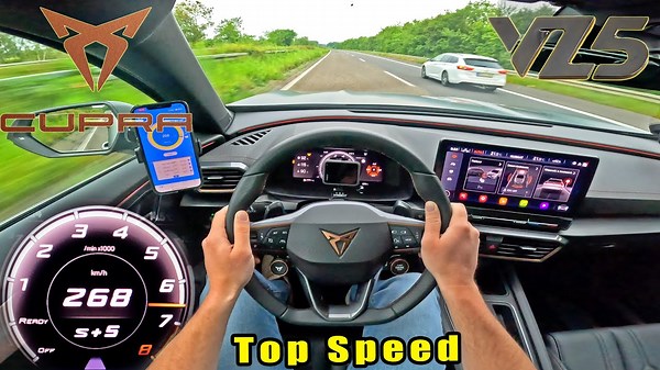 CUPRA Formentor VZ5 – Autobahn POV Top Speed Test