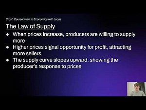 Intro to Economics Crash Course | Supply and Demand