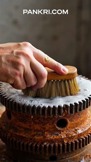 Epic Rust Removal Transformation: Watch This Rusted Cycle Shine Like New! ✨