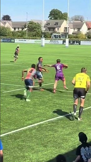 Cheeky assist from Bristol Fijian 7s today😮‍💨👀 #rugby #rugbytok #maxbrownyo #rugby7s