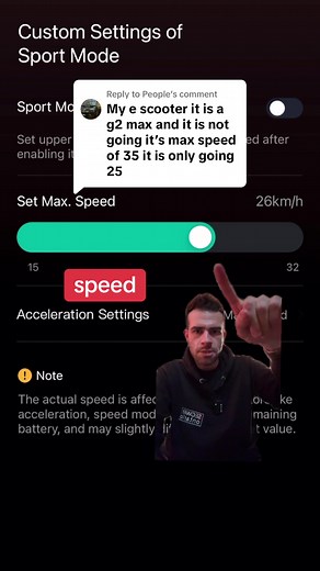 Maximize Segway Ninebot MAX G2 Speed Settings