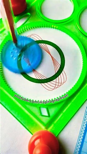 So Satisfying… Spirograph in Action 😌 #spirograph #satisfyingdrawing #relaxart #shorts