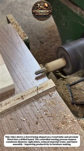 Precision Dowel Making on Wood Lathe | Fast & Accurate Woodworking Technique