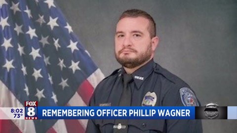 Funeral procession for Officer Phillip Wagner