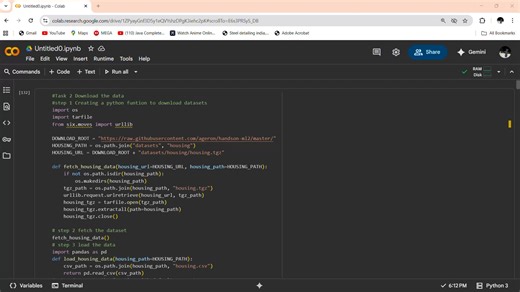 COMP 381 - ASSIGNMENT 1: Introduction to ML with Python in google collab