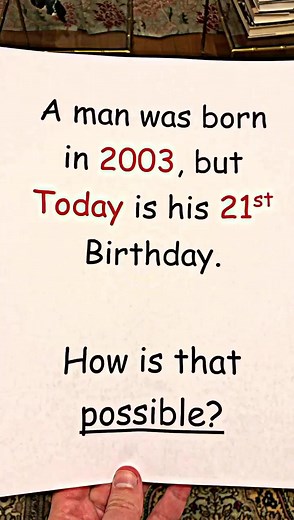 Birthday riddle | Lists and Laughs
