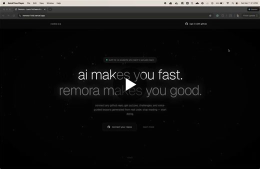 We just won the Google DeepMind hackathon at MIT. The biggest liability to AI-enabled software engineering isn t just bad code, it s developers who don t understand the code they re… | Sai Nellutla | 20 comments