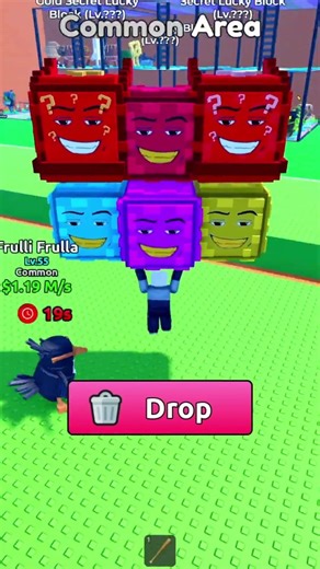 MONEY JACKPOT LUCKY BLOCK 2 😱🌊 #tsunamibrainrot