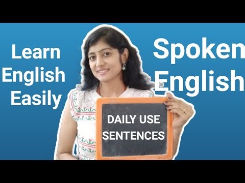 ಪ್ರತಿದಿನ ಬಳಸುವ ಇಂಗ್ಲಿಷ್ ವಾಕ್ಯಗಳನ್ನು ಹೊಸ ರೀತಿಯಲ್ಲಿ ಕಲಿಯಿರಿ