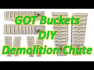 DIY Demolition debris chute