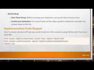 How to Use Azure Face API to Identify Unique Face IDs in Real-Time Video Streams