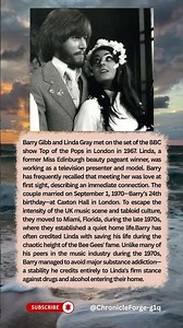 Linda Gray Saved Bee Gees Legend Barry Gibb : A Love Story #truestory