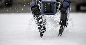 Alaska’s new robotic dog will be used to haze wildlife at the Fairbanks airport