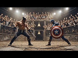 Captain America vs Wolverine: Clash in the Shadows