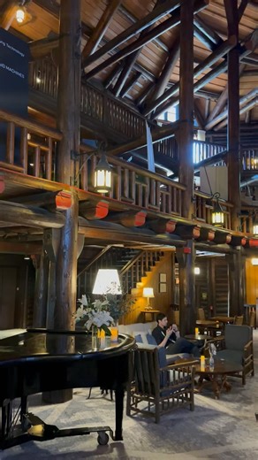 27K views · 1K reactions | What a treat to attend the 50th anniversary for the International Log building association, in Montebello Quebec, check out the hotel where the conference is hosted!! This is one of the largest log structures in North America built almost 100 years ago!! | Langberg Log Homes | Facebook