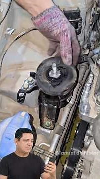And this is how you replace the engine mount #enginemanual #preventivemaintenance #shorts