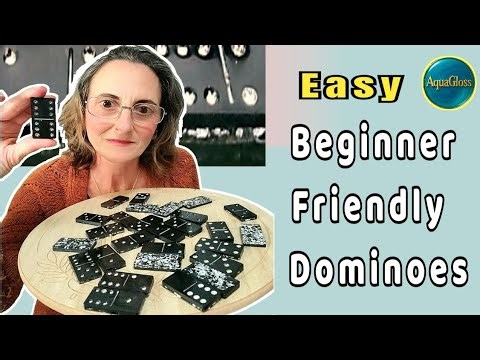 "DIY Resin Dominoes Tutorial | Step-by-Step Beginner Guide to Resin Art"# AquaGlossbycc #ResinArt