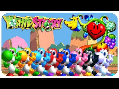 Yoshi's Story - Full Game (100% No Damage)