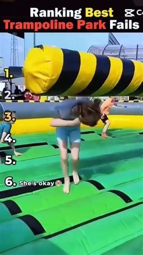Funny Trampoline Park Moments 🤣