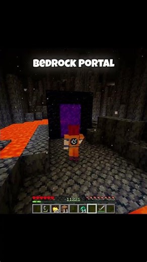 java Portal vs bedrock Portal 😑