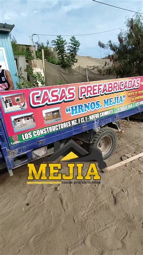 Módulo prefabricado 7x8 instalado en Pampa El Toro - Casas Prefabricadas Mejía