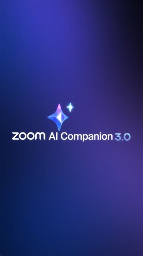 Zoom on Instagram: "Get more done—without the chaos. ✨ Zoom AI Companion 3.0 brings all your tools together and turns your work into actionable insights. Find what you need, stay on track, and make decisions faster. Take control of your workday with AI Companion 3.0 ✨: 🔗 in bio"
