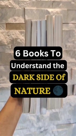 6 Books to Understand the Dark Side of Human Nature 🧠🕯️ These 6 books reveal the hidden truths about manipulation, power, ego, and the shadow side of human behavior — the parts people don’t talk about but everyone experiences. 💬 Comment “DARK” if you’re ready to understand human nature deeply. 👉 Follow BookLife for daily book recommendations 👉 If this helped you, you can also send Stars ⭐ — small or big, we’ll appreciate it from the heart #HumanNature #DarkPsychology #PsychologyBooks #Minds