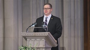 Joshua Carter delivers eulogy for his grandfather Jimmy Carter