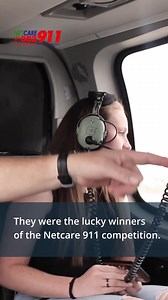 3.5K views · 19 reactions | Kathleen and Gordon were the lucky winners of the unforgettable Netcare 911 helicopter flight over Joburg! They registered their details on the Netcare app and entered a lucky draw at the 2024 Virgin Active Ride Joburg. Thank you to everyone who participated! For peace of mind, download the Netcare app today. #Netcare911 #NetcareApp | Netcare Limited | Facebook
