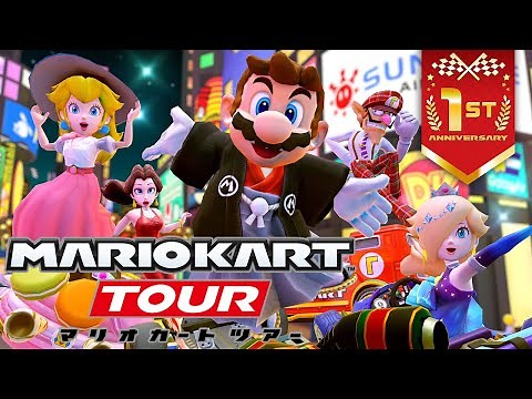 Mario Kart Tour - 1st Anniversary Tour (All Cups)