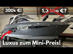 German (52) shocks luxury yacht industry: CUSTOM yacht from 300k €. Cobrey Yachts 33 HT 2024