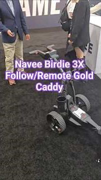 Navee's Birdie 3X Follow/Remote Electric Golf Caddy #navee #golfgear #golf #golfequipment