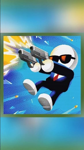 Johnny trigger pixelart 🔫#minecraft #shorts #pixelart #shortsfeed