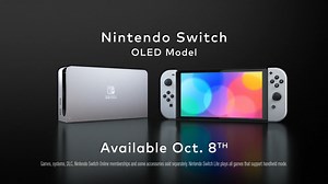 Nintendo has announced Switch (OLED Model), the newest entry to the Switch family of devices. It will launch on October 8 for $349.99 in “White” and “Neon Red / Neon Blue” color variations. | Nmia 尼未亞