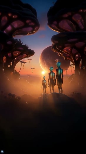 👽Alien Planet🌠 #spaceart #cosmicexploration #planet