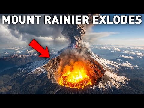 MOUNT RAINIER CRACKING — Disaster Zone Expands In Washington
