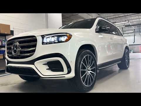 2026 Mercedes Benz GLS 580 start up and walk around including window sticker