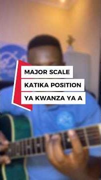 Major scale first Position #chavala