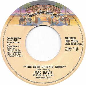 Mac Davis - The Beer Drinkin' Song