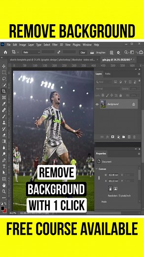 7.8K views · 129 reactions | Remove Background with 1 click in...