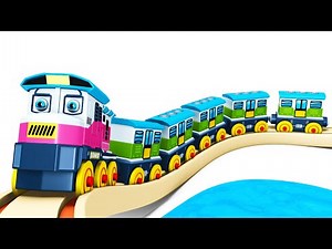 Kereta Kartun untuk Anak-anak