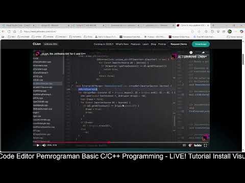 LIVE ! Install Visual Studi Code untuk Kode Editor Pemrograman C/C++