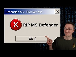 Microsoft Defender can be disabled despite Tamper Protection