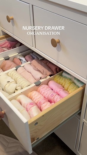 IKEA Nursery Drawer Organization Ideas