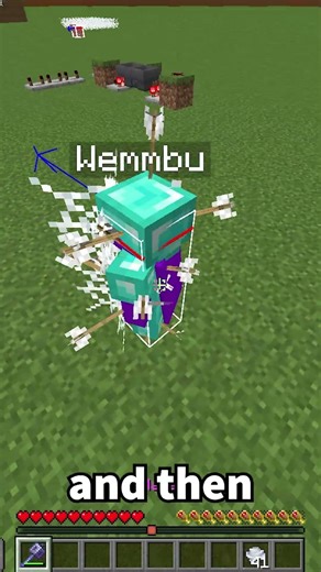 Can You Counter A Web Bubble With A Punch Two Bow? #minecraft #unstablesmp #shorts