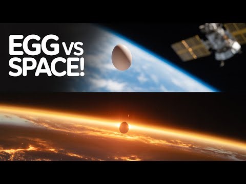 What Happens When You Drop an EGG From SPACE?