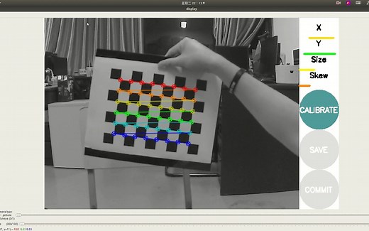 【ROS】相机内参标定